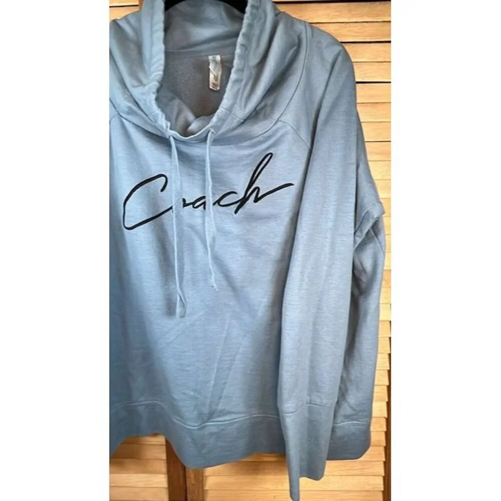 Team Beach Body Coach ‎ Draw/Cowl Neck SweatShirt  Fitness Boss